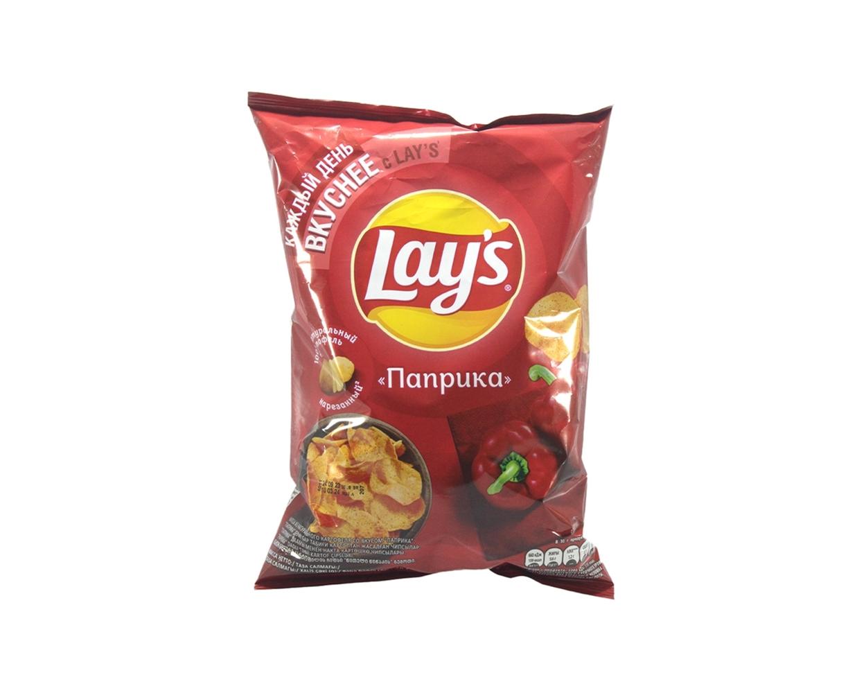 Чипсы Lay's паприка