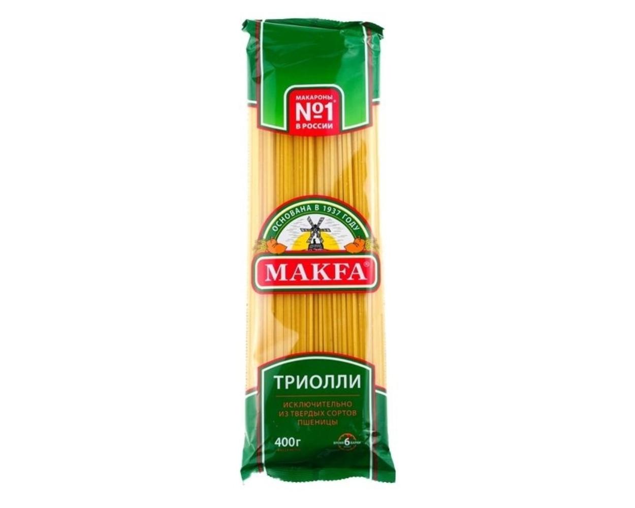 Вермишель Makfa триолли