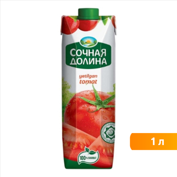 Сок Сочная долина томатный