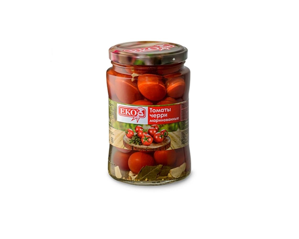 Томаты черри Еко маринованные