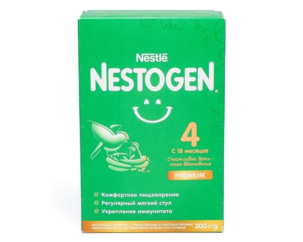 Сухая молочная смесь Nestogen 4, с 18 месяцев, 300 г