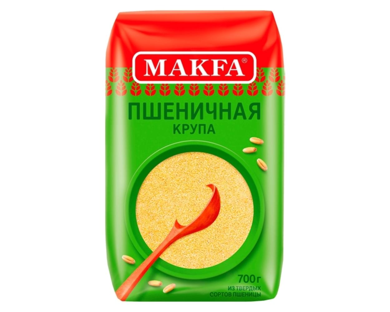 Крупа Makfa пшеничная