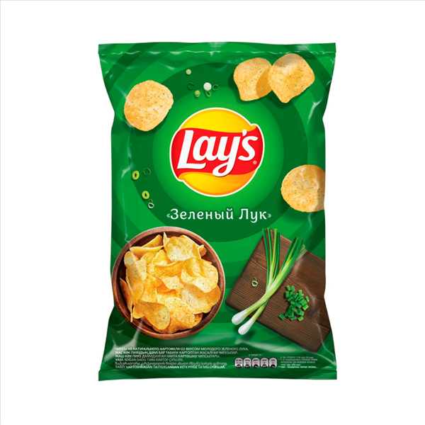 Чипсы Lay's зеленый лук 70 г