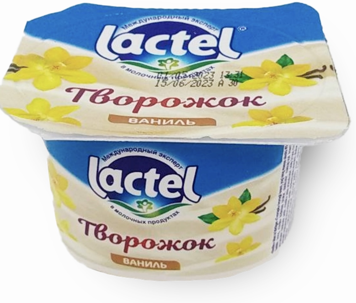 Творожок Lactel ваниль 4%