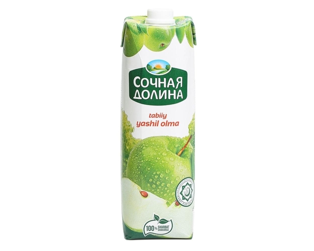 Сок Сочная долина яблочный