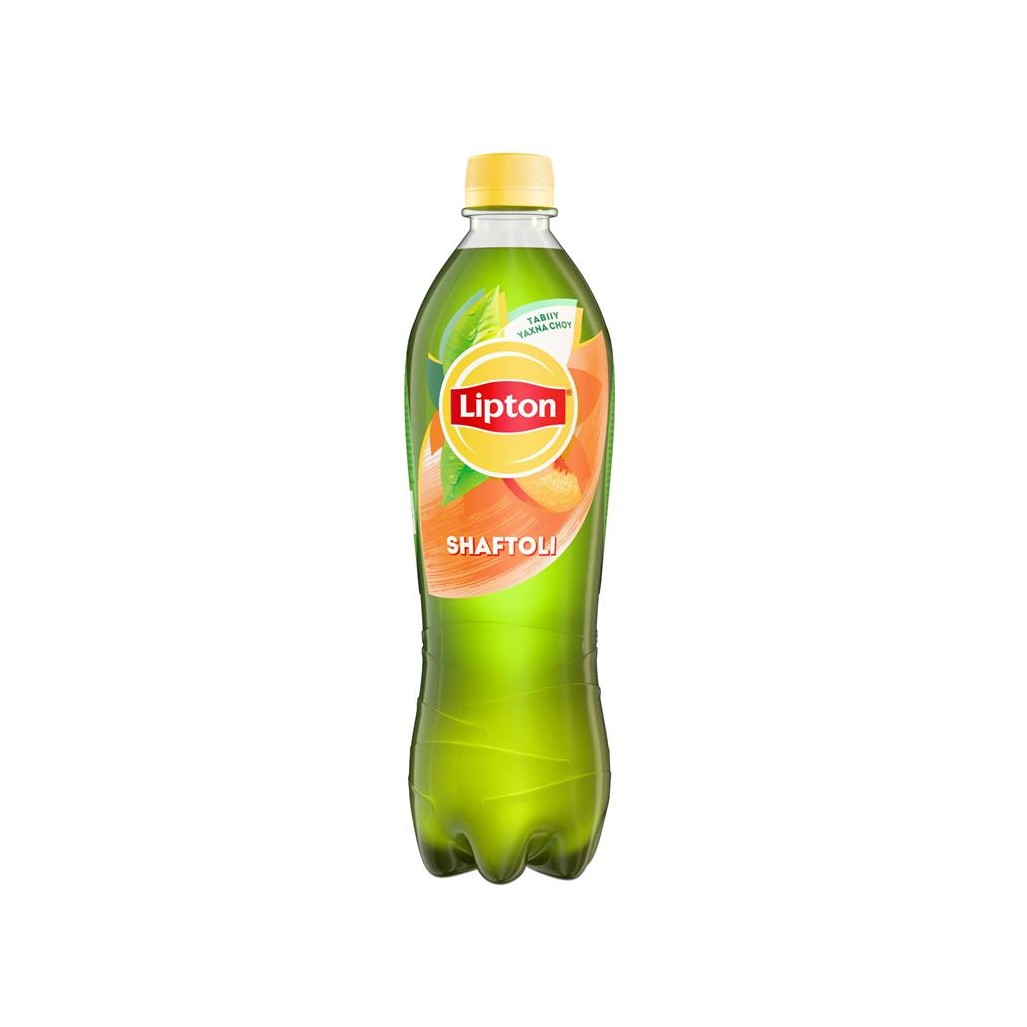 Холодный чай Lipton зеленый, персик 500 мл
