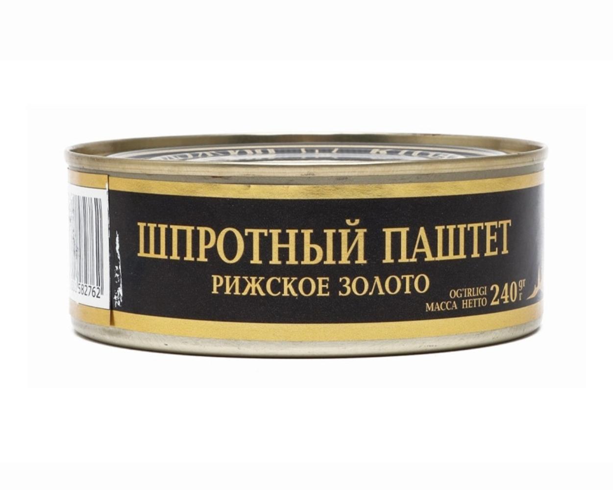 Паштет шпротный Riga Gold 240 г