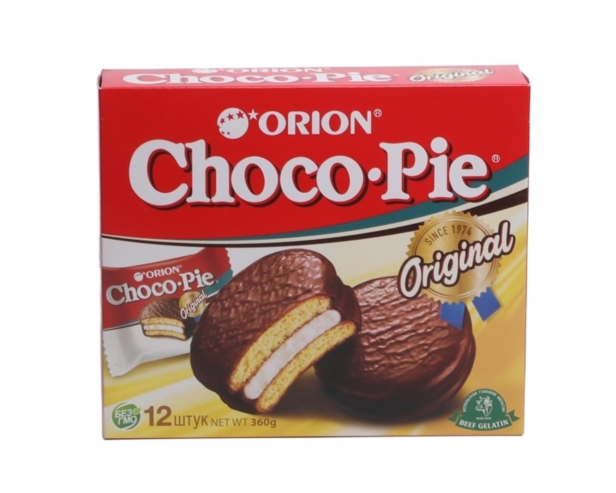 Печенье Orion Choco Pie Original 360 г