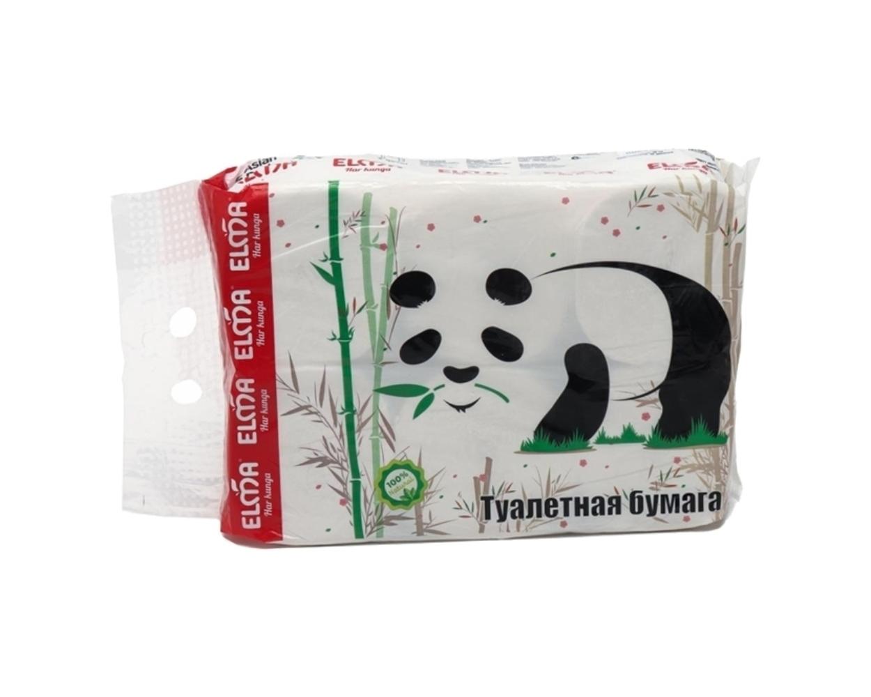 Туалетная бумага Elma Panda 6 шт.