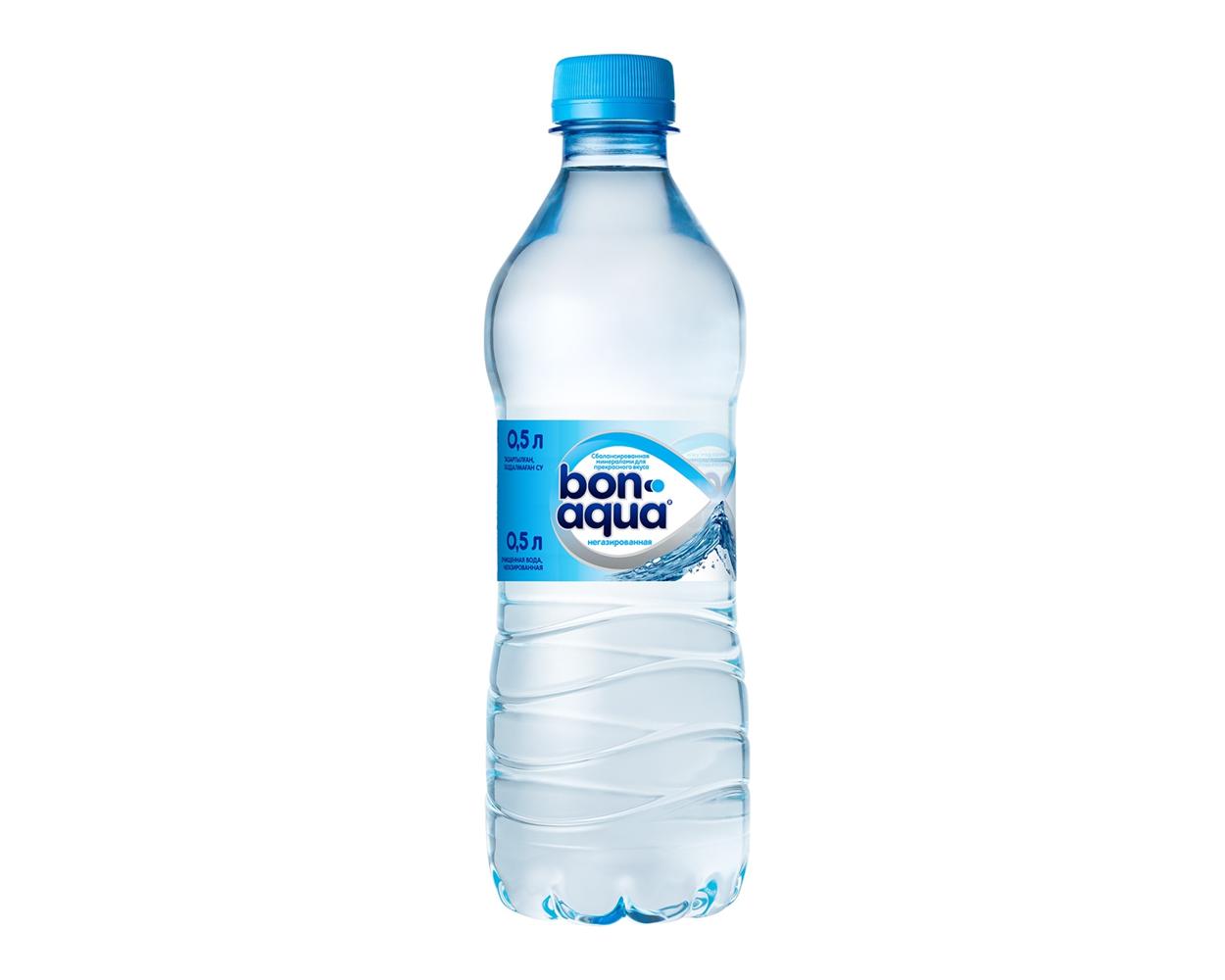 Вода Bon Aqua негазированная 500 мл