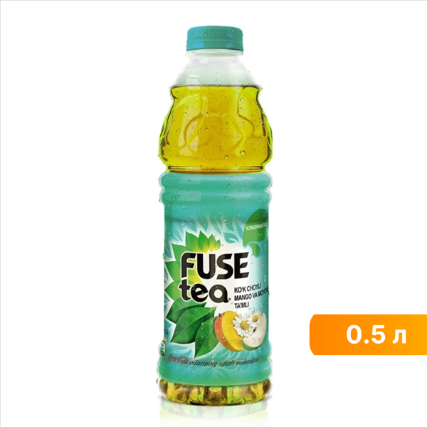 Холодный чай Fuse Tea зеленый, манго-ромашка 500 мл
