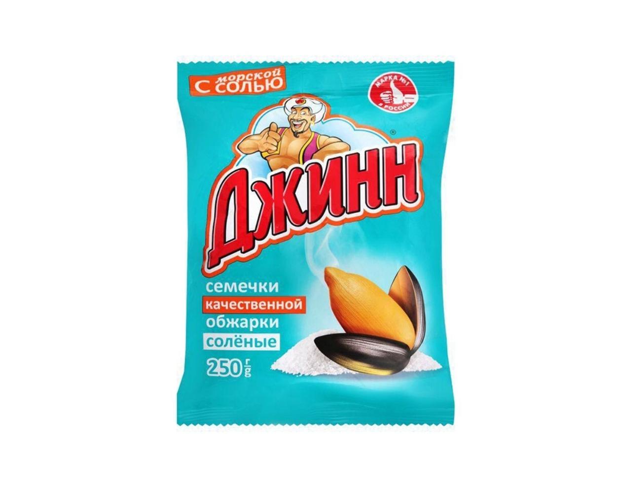 Семечки Джин с морской солью 250 г