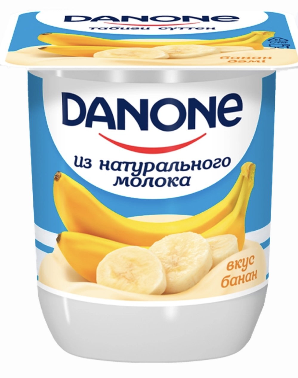 Йогурт Danone банан