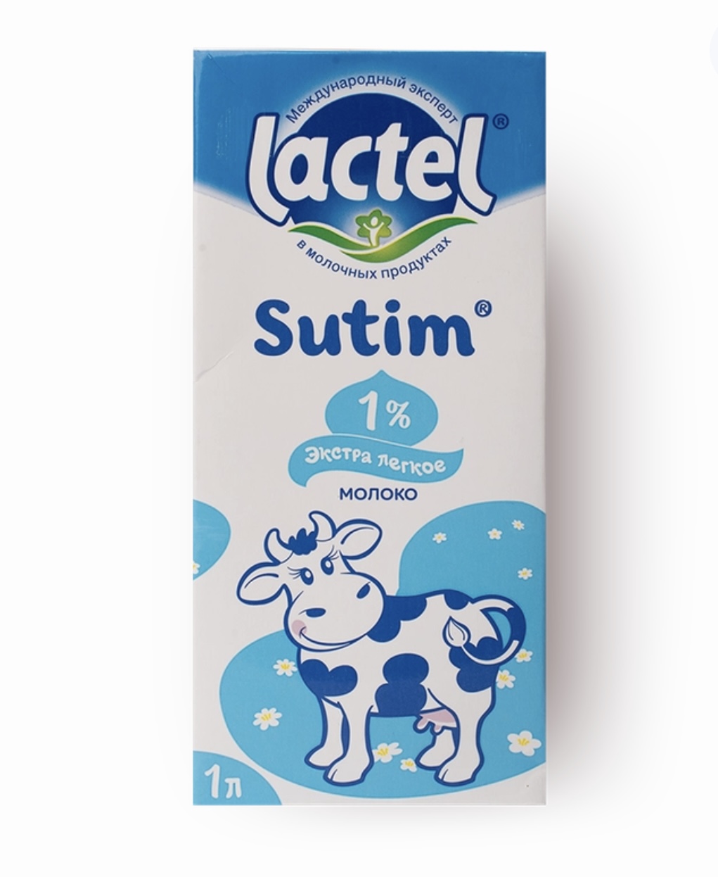 Молоко Lactel 1%, 1000 мл
