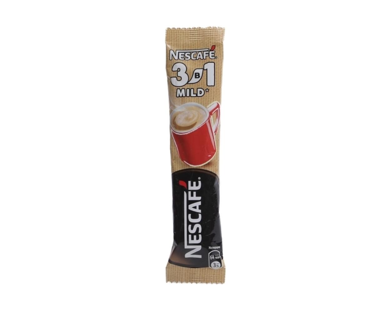 Кофе растворимый Nescafe 3в1 мягкий 14,5 г