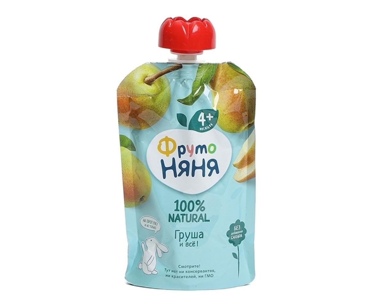 Пюре ФрутоНяня груша