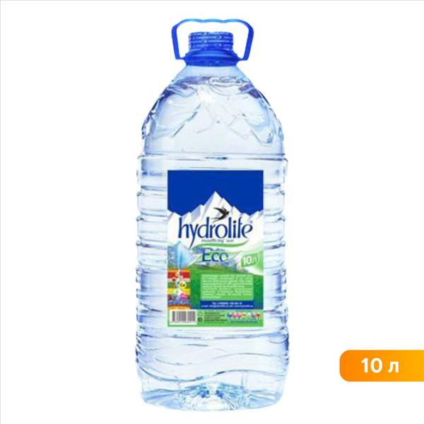 Вода Hydrolife без газа 10000 мл