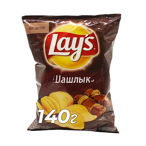 Чипсы Lay's шашлык 140 г