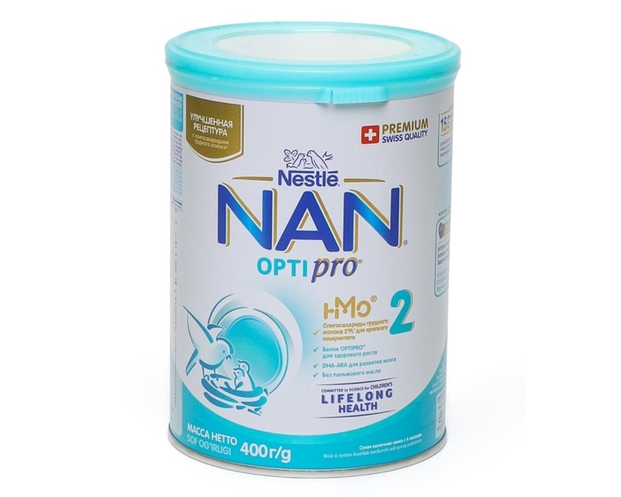 Сухая молочная смесь Nan Optipro 2