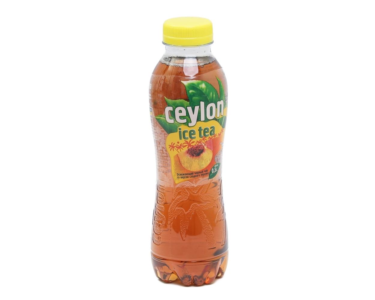 Холодный чай Ceylon Ice Tea черный, персик
