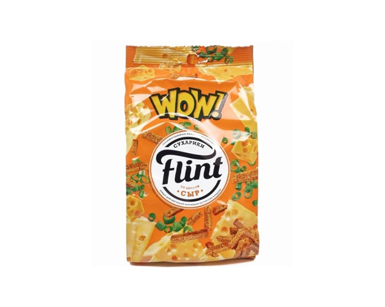 Сухарики Flint со вкусом сыра 190 г