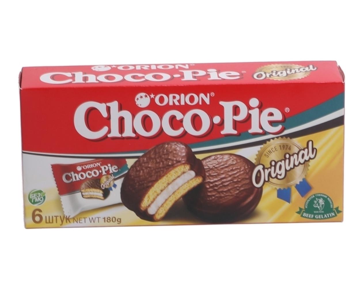 Печенье Orion Choco Pie Original 180 г