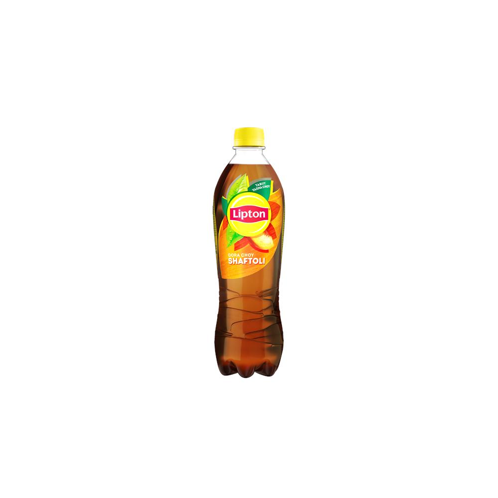 Холодный чай Lipton черный, персик 500 мл
