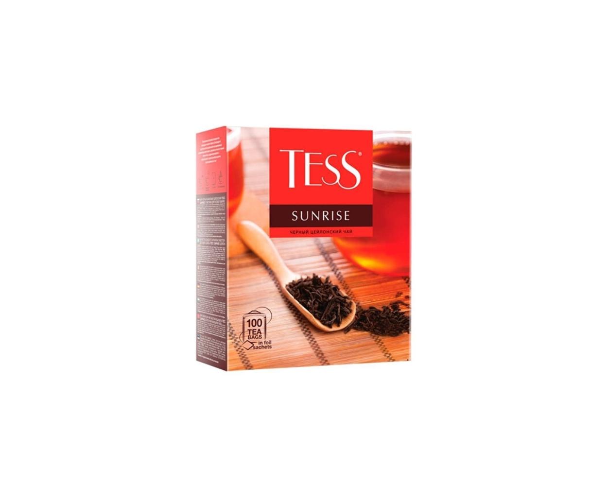 Чай Tess Sunrise 100 пакетиков