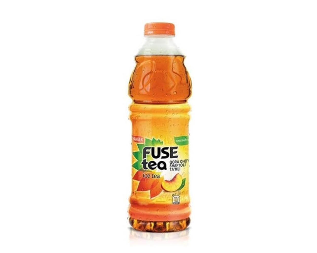 Холодный чай Fuse Tea черный, персик 1000 мл