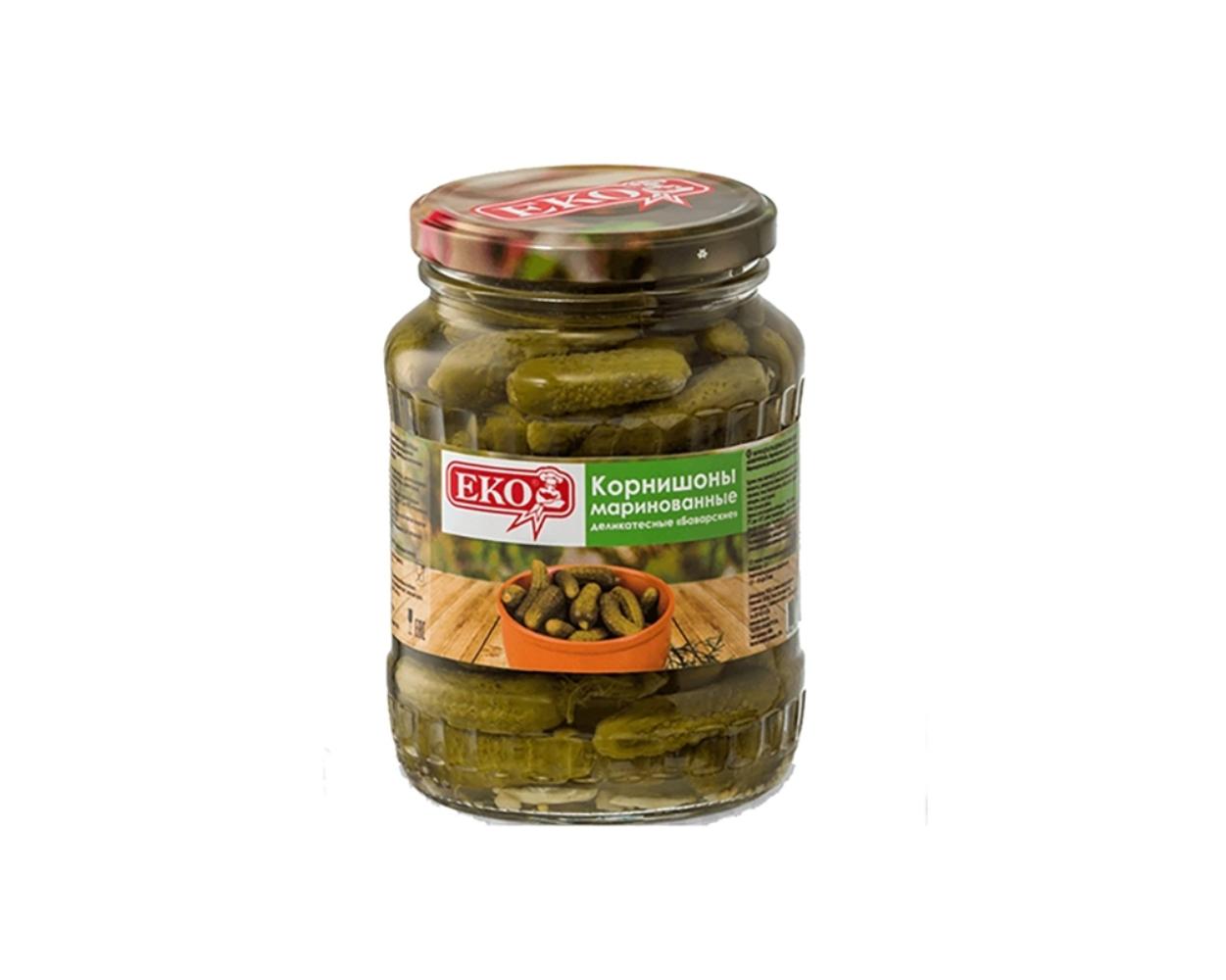 Корнишоны Еко маринованные, деликатесные