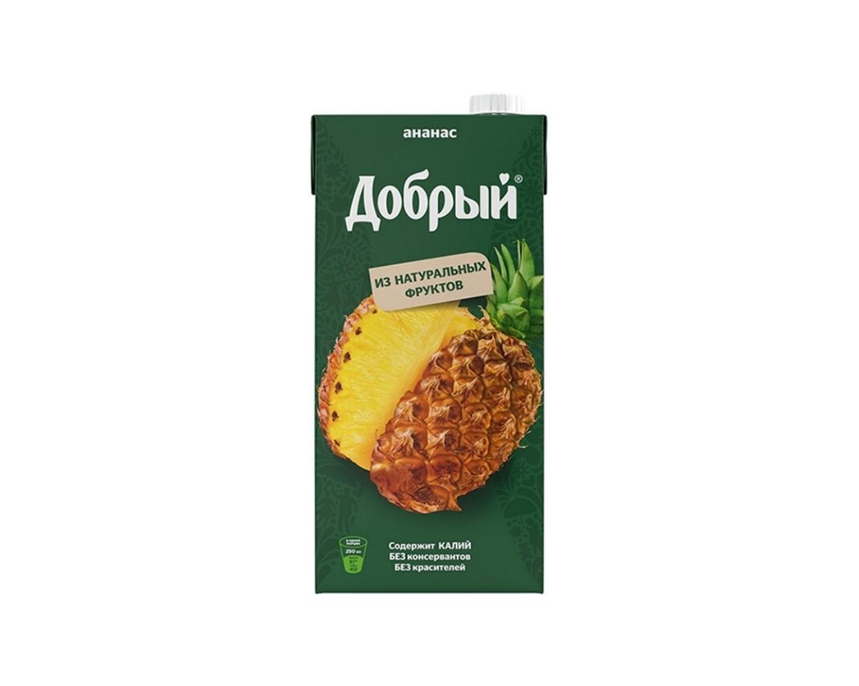 Сок Добрый ананас 2000 мл