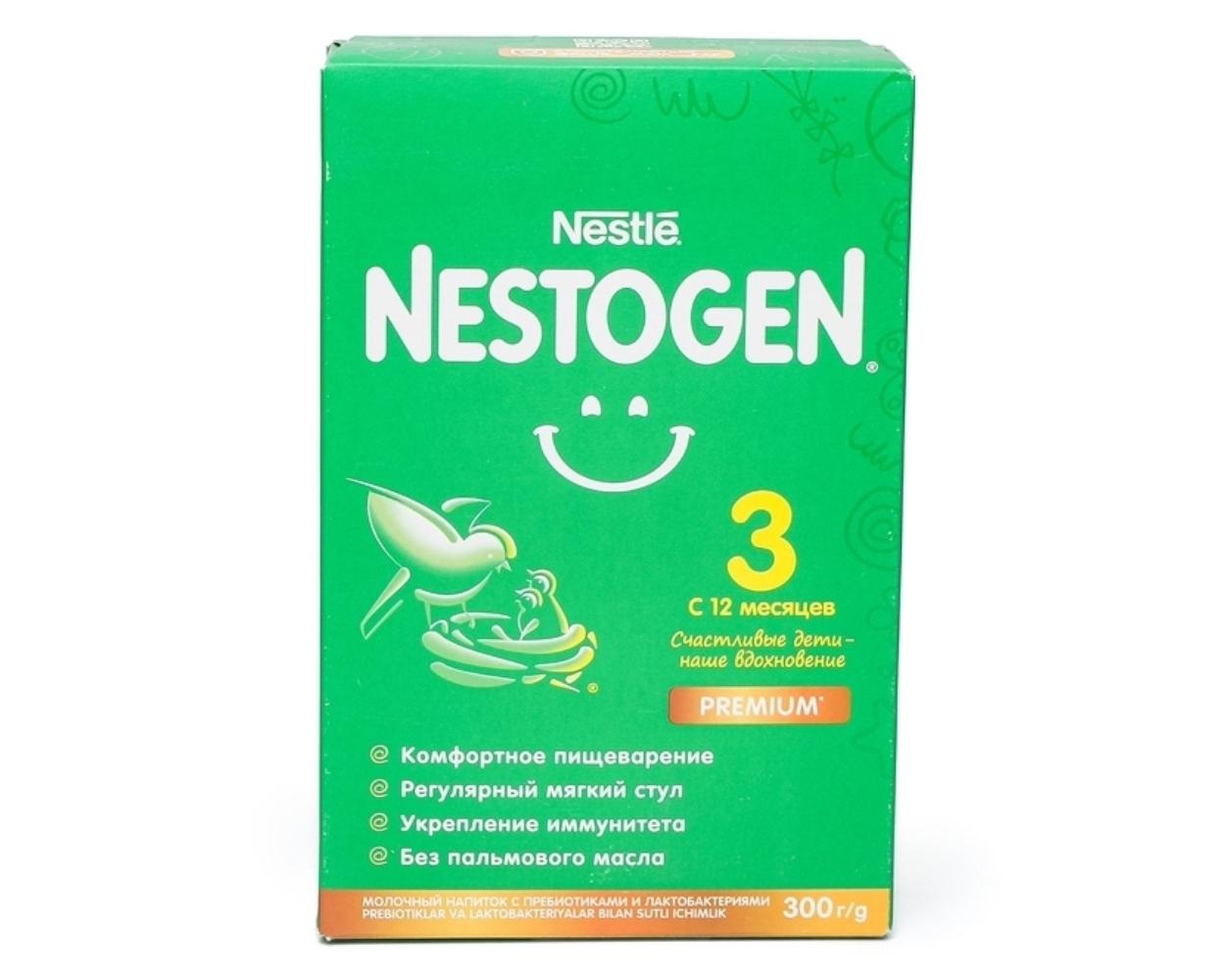 Сухая молочная смесь Nestogen 3, с 12 месяцев, 300 г