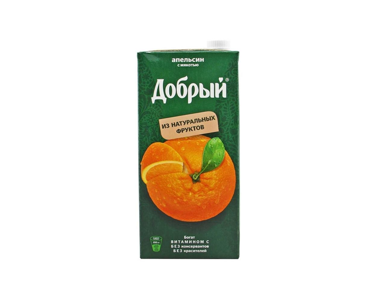 Сок Добрый апельсин 2000 мл