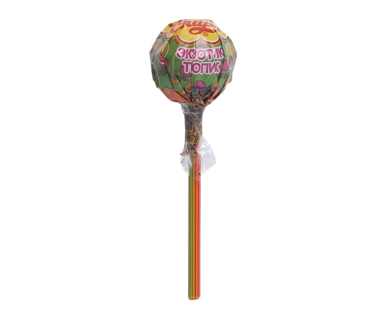 Карамель Chupa Chups экзотик тропик