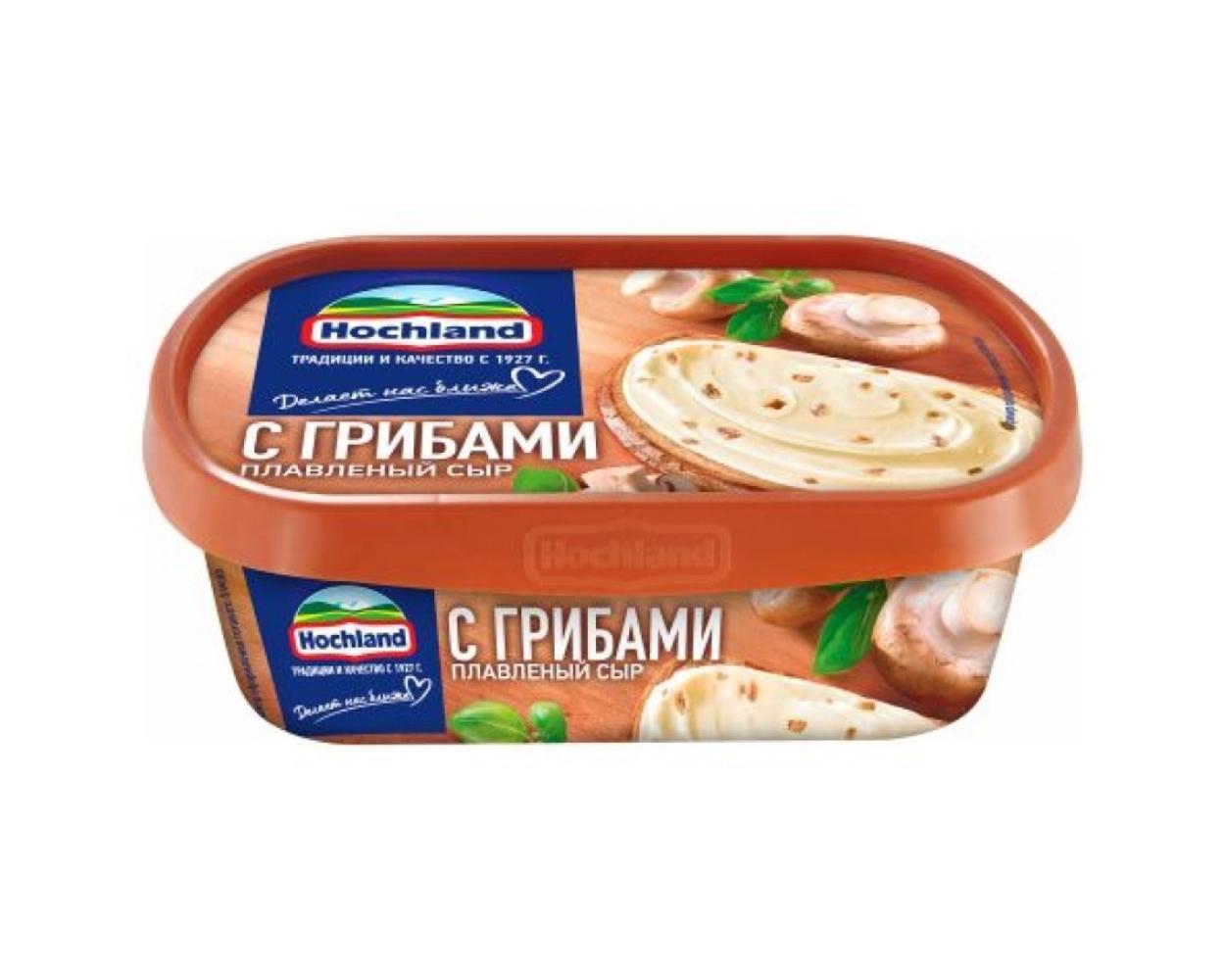 Сыр плавленый Hochland с грибами 400 г