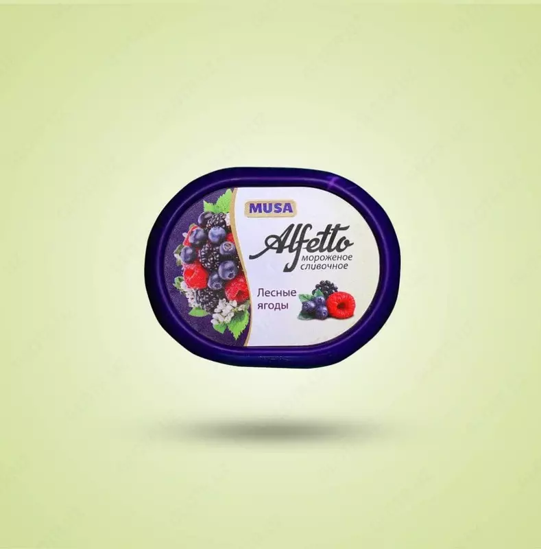 Мороженое Musa Alfretto лесные ягоды