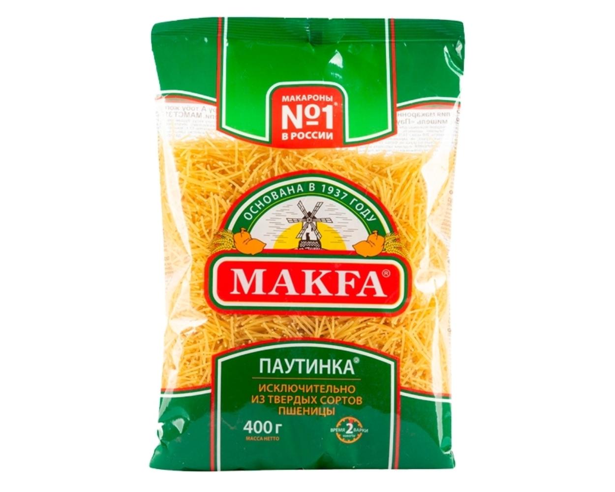 Макароны Makfa паутинка