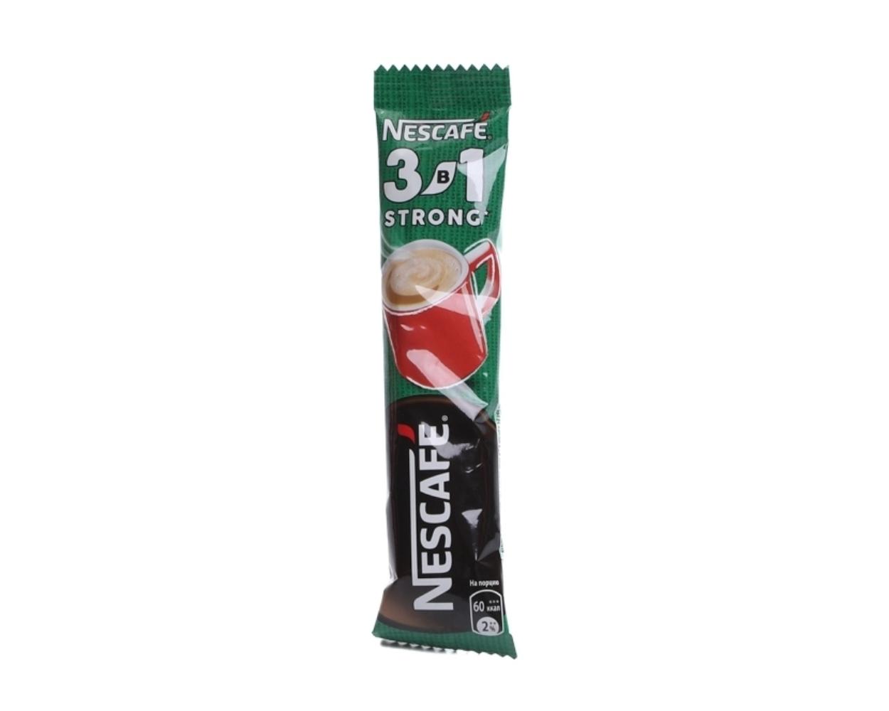 Кофе растворимый Nescafe 3в1 крепкий 14,5 г