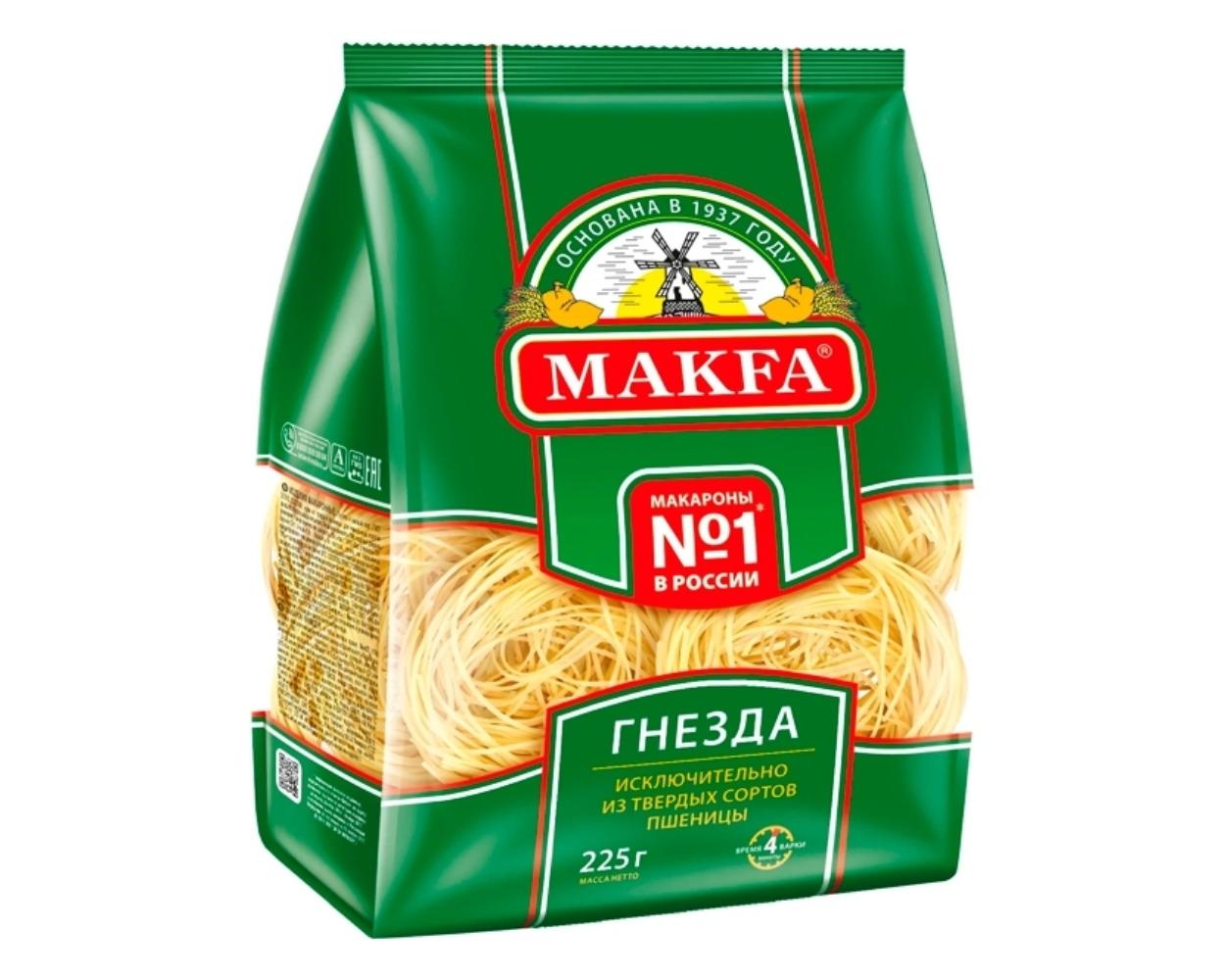 Макароны Makfa гнезда
