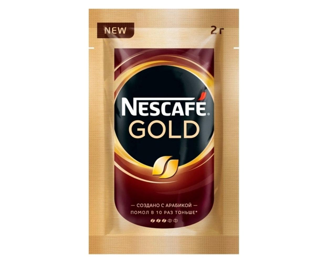Кофе растворимый Nescafe Gold 1 шт.