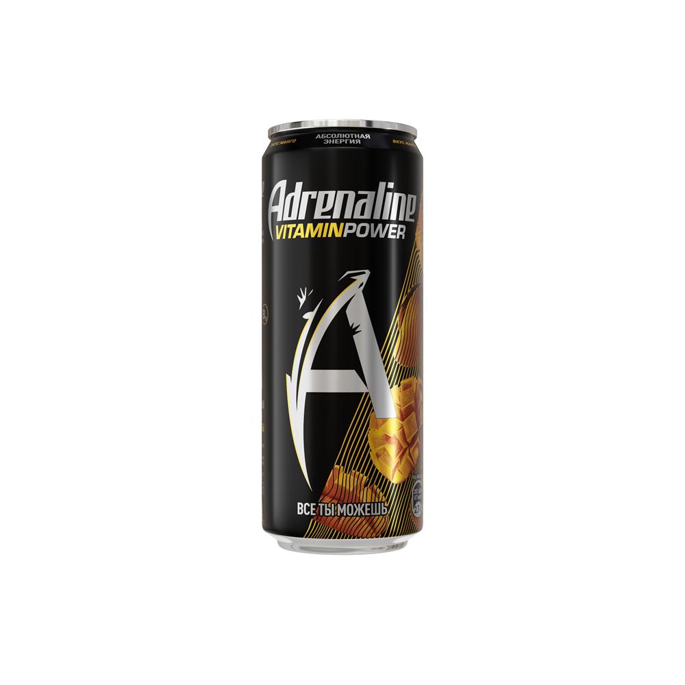 Энергетический напиток Adrenaline Vitamin Power Mango