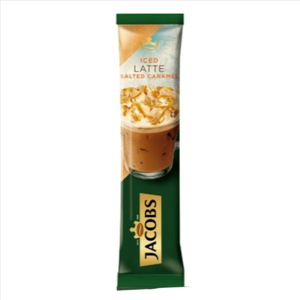 Кофе Jacobs 3в1 Iced Latte со вкусом соленой карамели