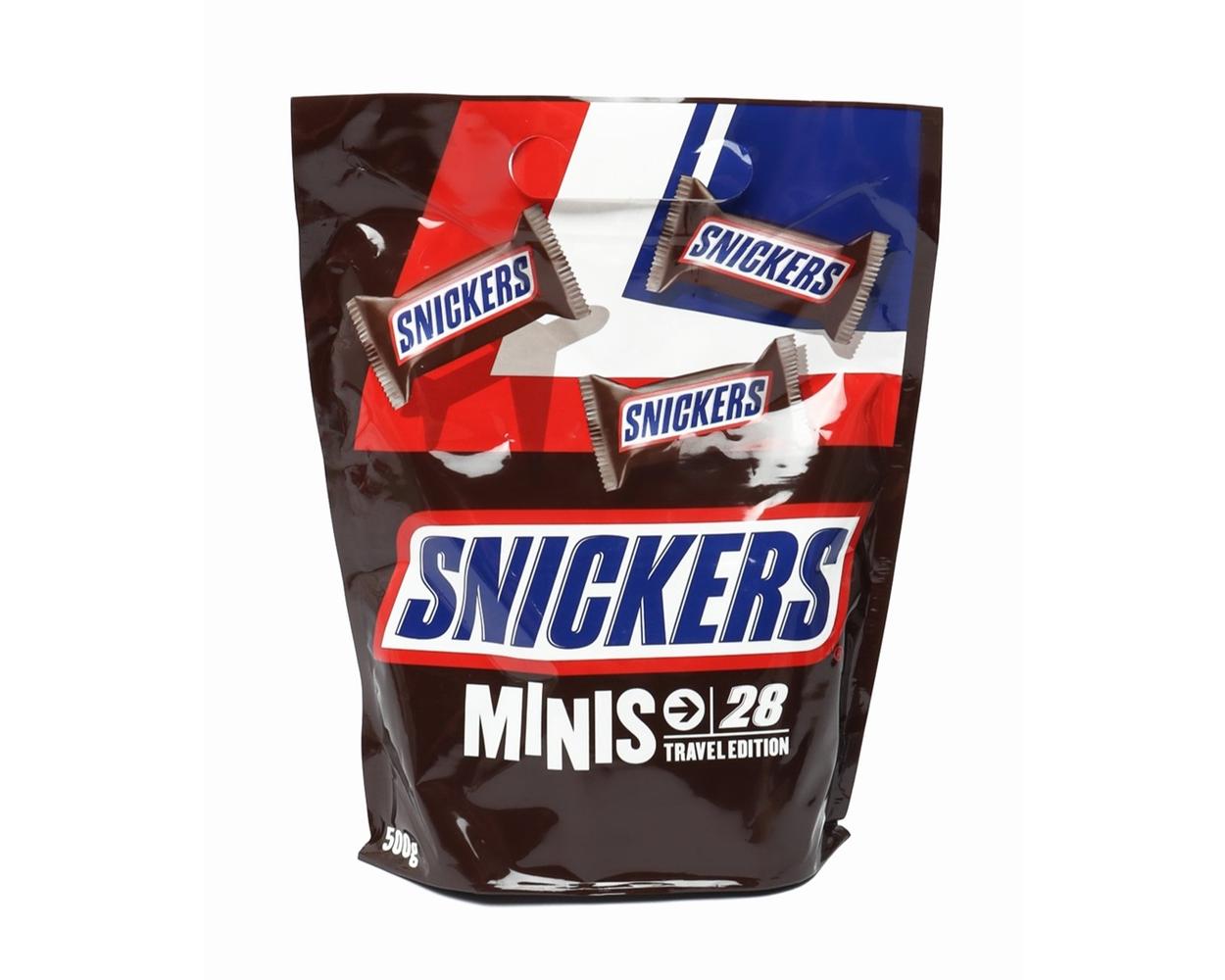 Шоколадные батончики Snickers Minis