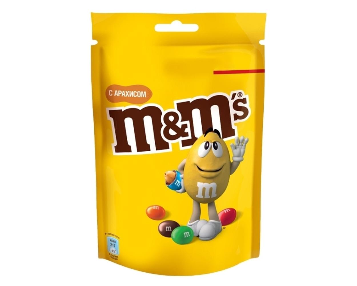 Драже M&M's с арахисом