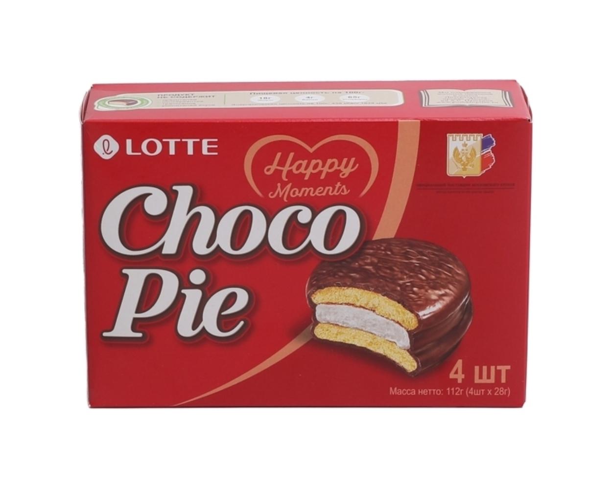 Печенье Lotte Choco Pie 112 г