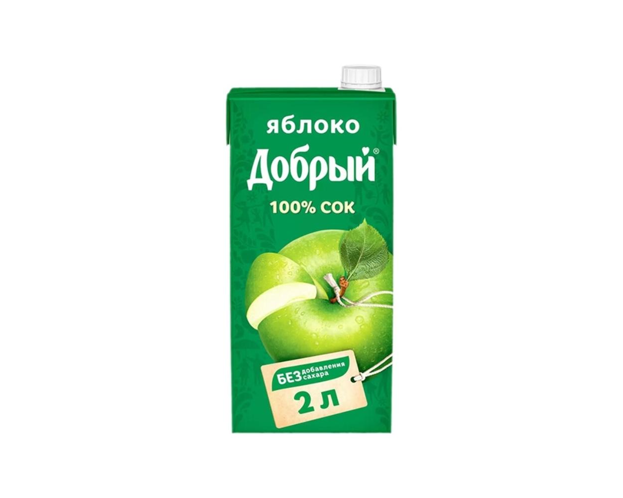 Сок Добрый яблоко 2000 мл