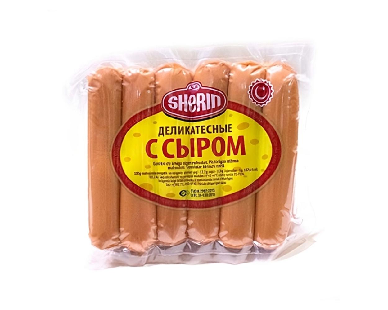 Сосиски Sherin с сыром