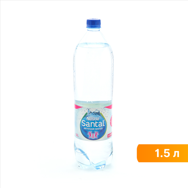 Вода Nestle Santal с газом 1500 мл