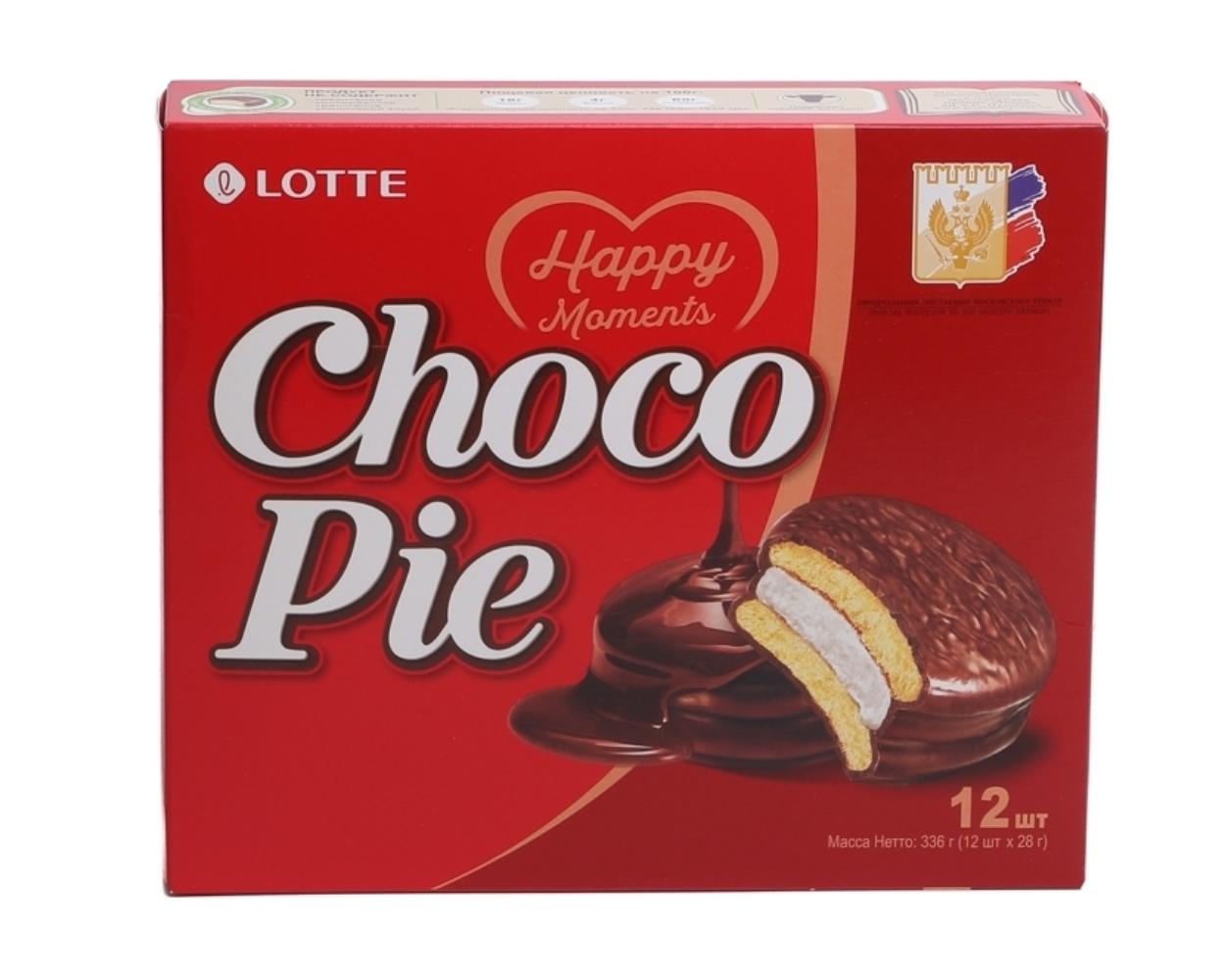 Печенье Lotte Choco Pie 336 г