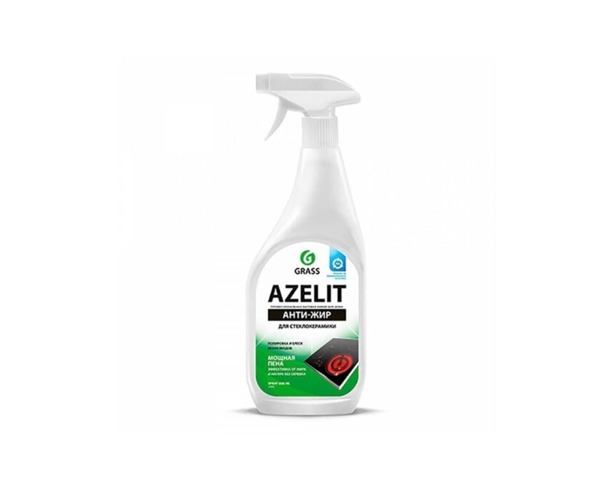 Чистящее средство Grass Azelit анти-жир, для стеклокерамики и индукционных плит